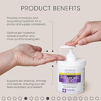 The Best Hyaluronic Acid Cream For Hydrating Dry Elbows And Knees